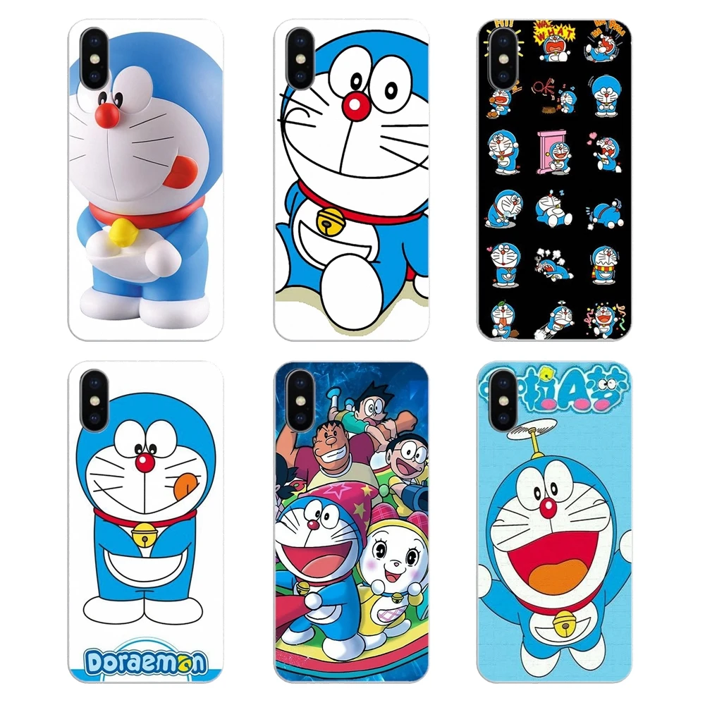 Nobita Nobi японский мультяшный Дораэмон синий кот для Xiaomi Redmi 4X S2 3S Note 3 4 5 6 6A Por Pocophone F1 Mi