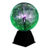 8 Inch Plasma Ball Lamp Globe Static Night Light Magic Touch Sound Sensitive Glass Sphere Fun Toy Kids Plazma Desk Novelty Light ► Photo 1/6