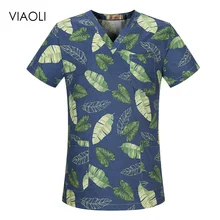 Дышащие доктор рабочая одежда медсестры высокое качество хлопок Красота салон медицинская Униформа хирурга стоматолог фармацевт форма медсестры Топы