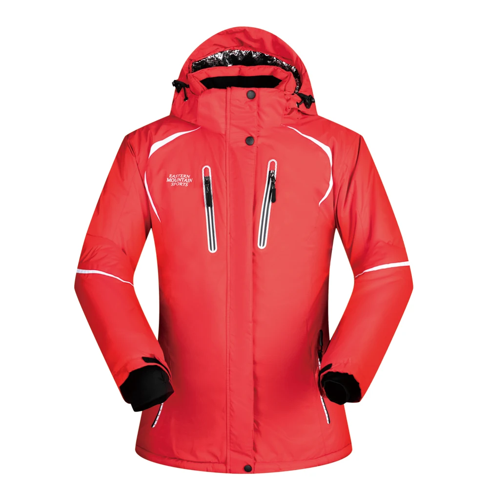 Chaqueta de esquí para mujer marca nueva chaqueta de invierno térmica impermeable a prueba de viento al aire libre para mujer senderismo esquí y snowboard chaqueta de mujer