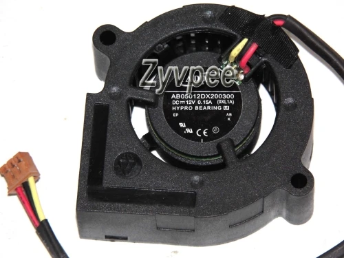 ADDA 5020 AB05012DX200300 12V 0.15A 3Wire MX711 MX615 D200 Projector Cooling Fan