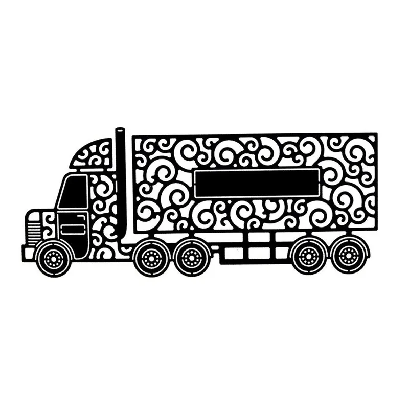 

Naifumodo Car Cutting Dies Scrapbooking Metal Die Cuts for Card Making DIY Embossing Container Truck Craft Dies New 2019