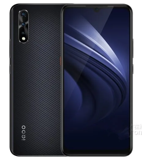 Мобильный телефон vivo iQOO Neo celular 8GB 128GB 6,3" Snapdragon 845 Octa Core 3 камеры 4500mAh смартфон 22,5 W зарядка от флага - Цвет: Черный