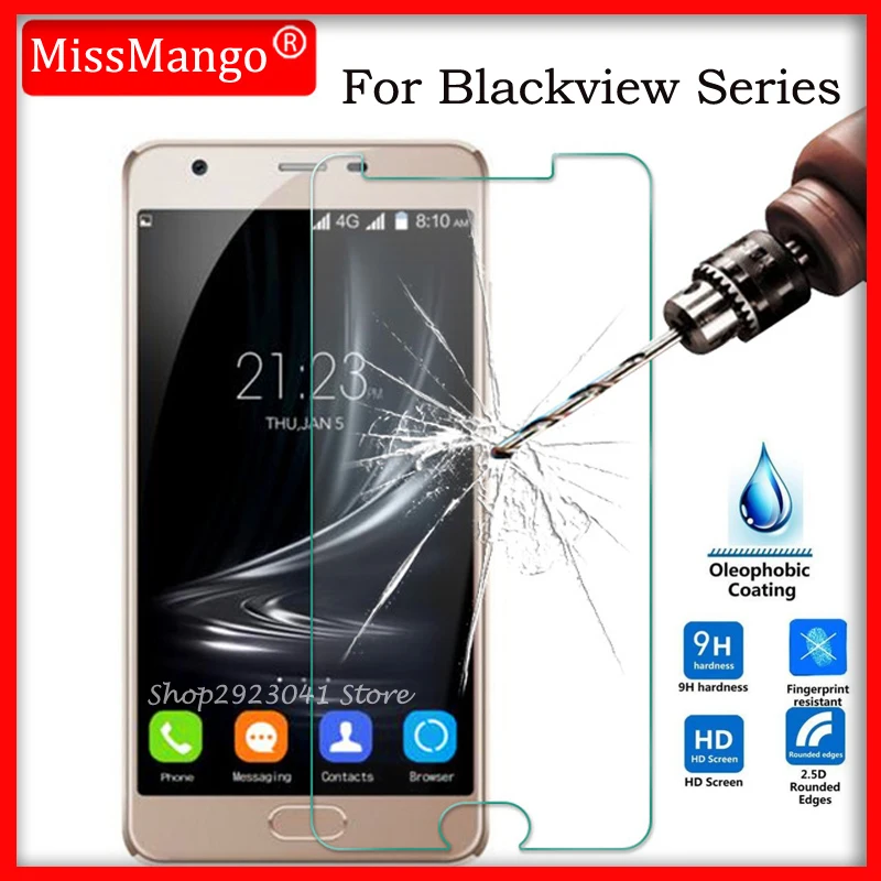 

9 H Premium Tempered Glass Screen Protector For Blackview BV6000 BV7000 Bv8000 A8 A9 Pro BV 6000 7000 8000 Phone Protective film