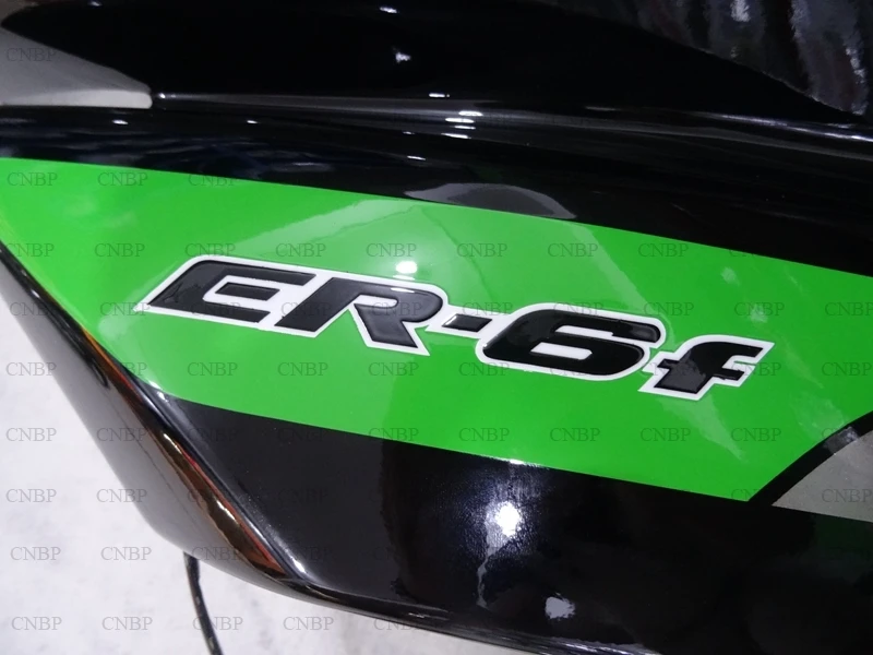 ER-6F 2009-2011 обтекателя EX 650 08 07 Пластик Обтекатели ER-6F 08 07 зелено-черные обтекатели