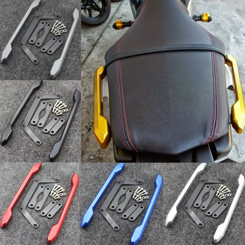 MT 09 FZ 09 CNC Rear Passenger Pillion Seat Grab Handle Bar Hand Rail