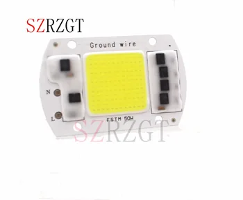 

5pcs 220V 50W Smart IC Integrated LED Grow Light Lamp Chip COB Warm/Cold White For led DIY
