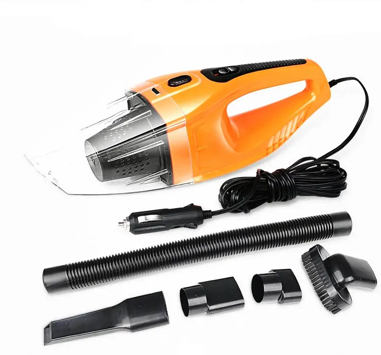 Vácuo do Carro Portátil de Carro Coletor de pó de Limpeza Dual-utilização de Sucção Aspirador de po Mais Limpo Super 12 v 120 w Wet & Dry 2 Vácuo do carro Mais Limpo Portátil de