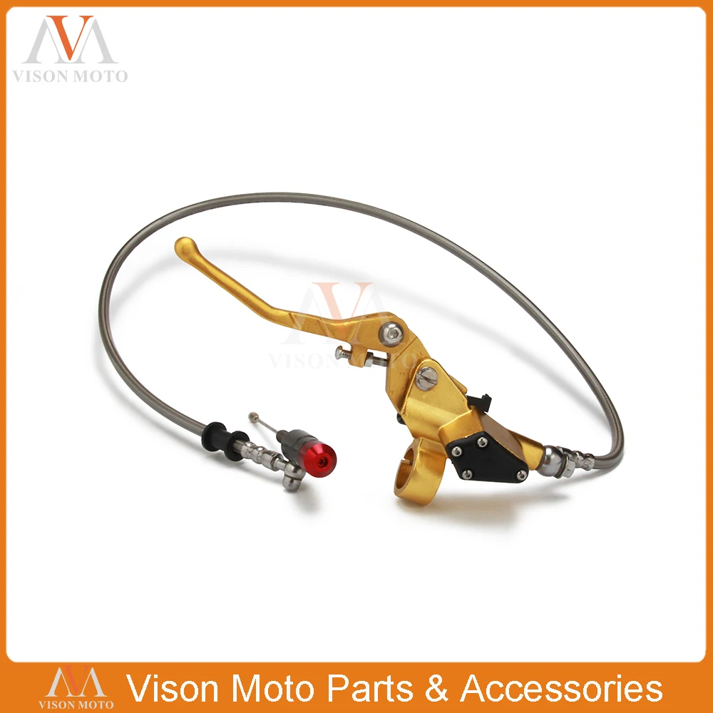 1200mm Hydraulic Clutch Lever Master Cylinder For 125cc-250cc Vertical Engine Offroad Dirt Bike RM250 RMZ250 RMZ450 RMX250 DR250