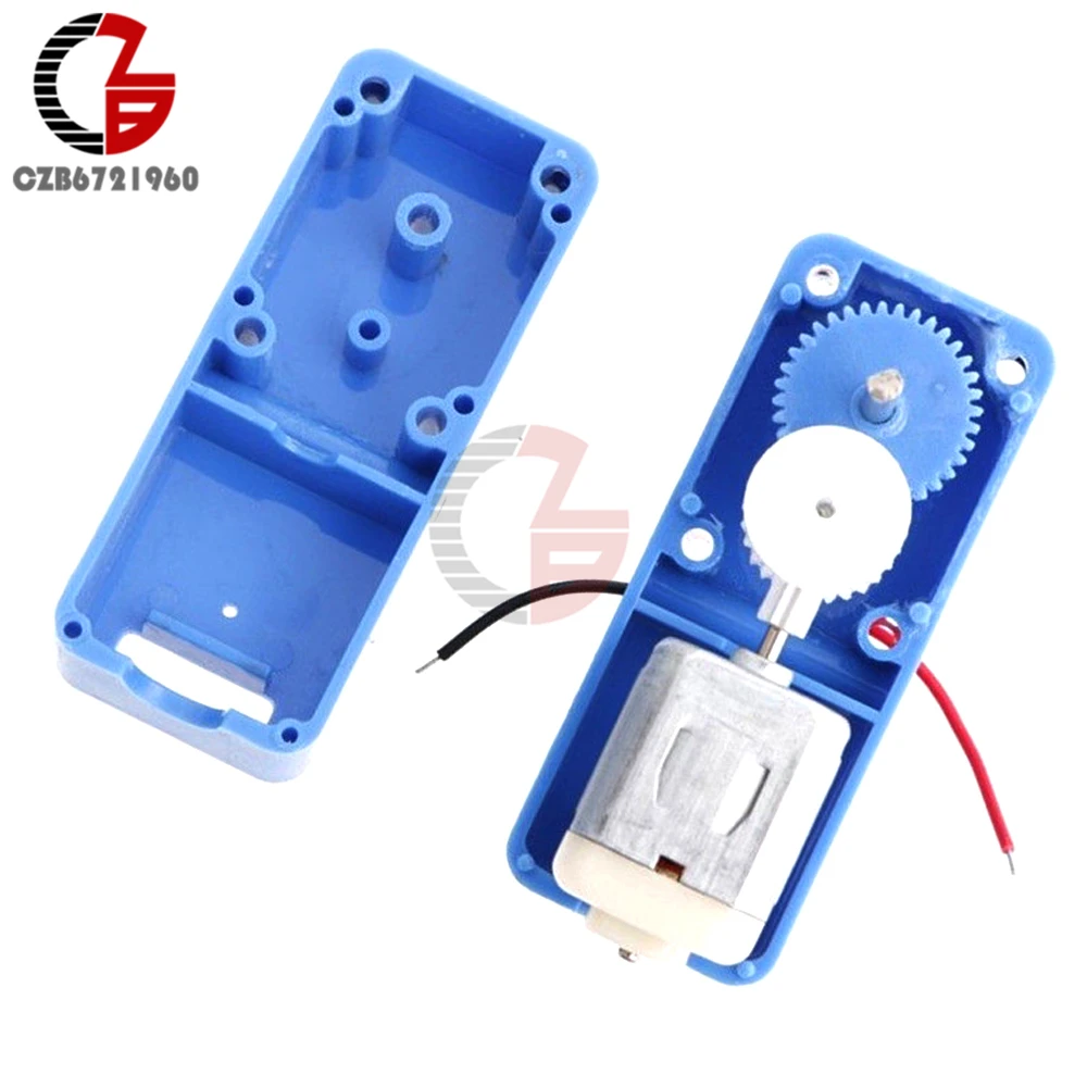 

DC1.5-6V 1: 94 Mini Output Biaxial Reduction Box Gear Motor For Robot Toys DIY