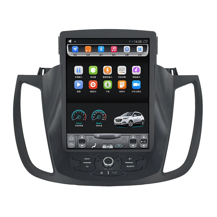 2013 2017 Новый Kuga Escape вертикальный сенсорный экран 10 4 дюйма Android автомобильный GPS