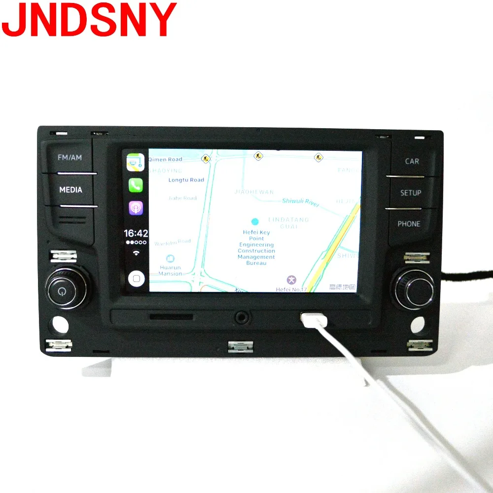 Вещательная система JNDSNY Mib 6 5 MIB поддерживает Carpaly Bluetooth изображение заднего вида