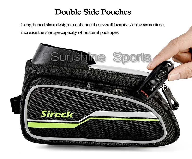 Cheap Sireck Road Bicycle Bag Mountain Bike 6 Inch Front Frame Phone Case Touchscreen Bag Saddle Cycling Top Tube Bag Bike Accessories 27 Cheap Sireck Road Bicycle Bag Mountain Bike 6 Inch Front Frame Phone Case Touchscreen Bag Saddle Cycling Top Tube Bag Bike Accessories 27