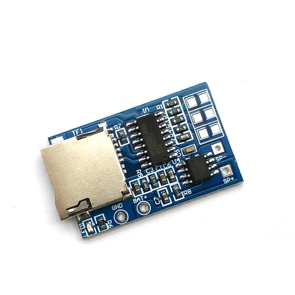 Игровой компонент GPD2846A TF карта MP3 декодер плата 2 Вт модуль усилителя для сделай