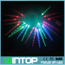 New AC110V~ 220V Small Icicles Flashing Led String Lights Christmas Garlands 4m/20leds for Holiday/Party/Wedding Decoration