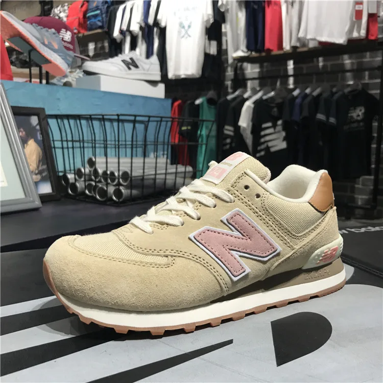 New Balance 574 женская обувь модные кроссовки для бега кроссовки для отдыха NB574 Wl574bca/bcb/bcc