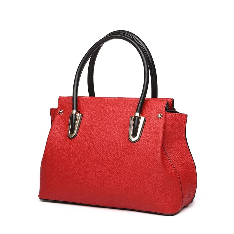 Stylish solid color moving women women handbags Atmospheric interpretation of low-key luxury single shoulder leather women bag