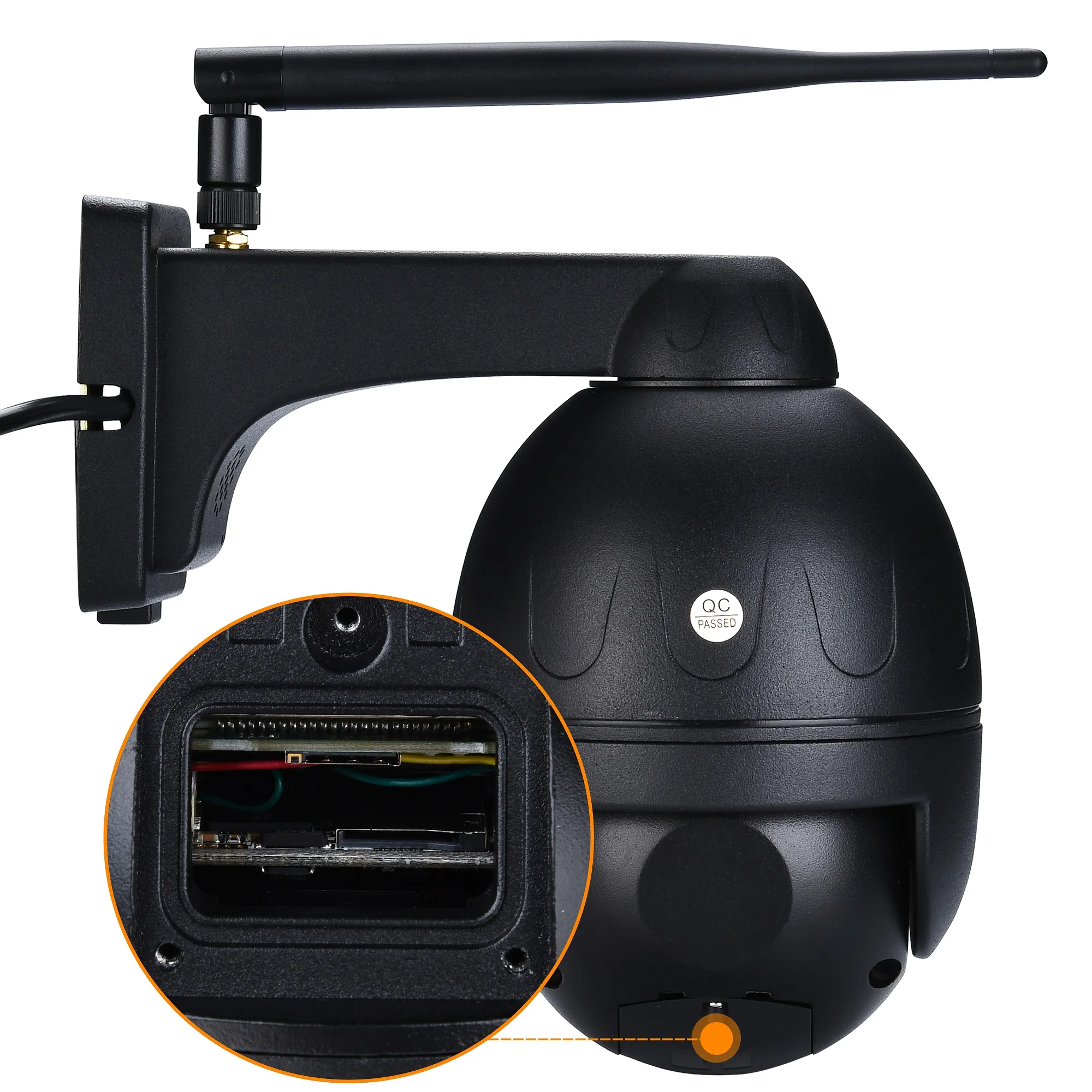 

5MP 3g 4g wifi IP PTZ cameras 5x Auto zoom 5MP HD wireless security cameras P2P mobile control H.265 wire free CCTV camera