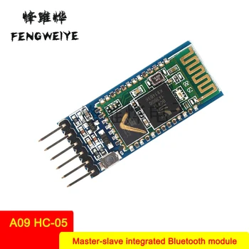 

Panel Bluetooth module DIY A09 HC-05 master and slave integrated Bluetooth module Serial port transparent transmission