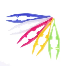 1/5 шт разные цвета забавные прочный Для детей инструменты Пинцет детская ремесло для Perler шарик дизайн