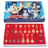 18pcs/set Fairy Tail Key Ring Lucy Ecliptic 12 Palace Constellation Keychain pendant Free Shipping ► Photo 1/5