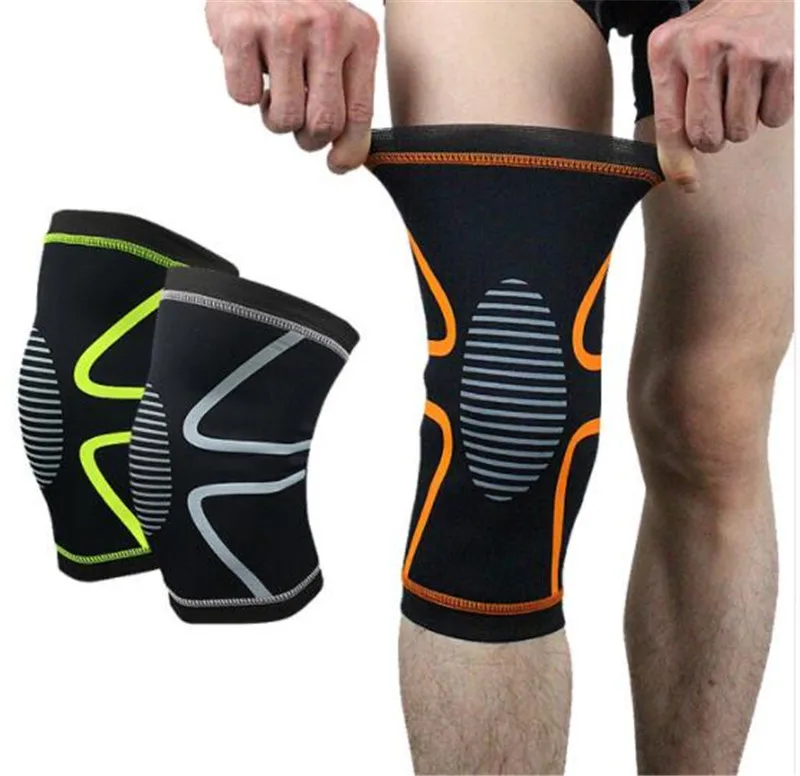 1 Pair Support Knee Pads Sports Safety Brace Kneepad Gym Lifting Knee