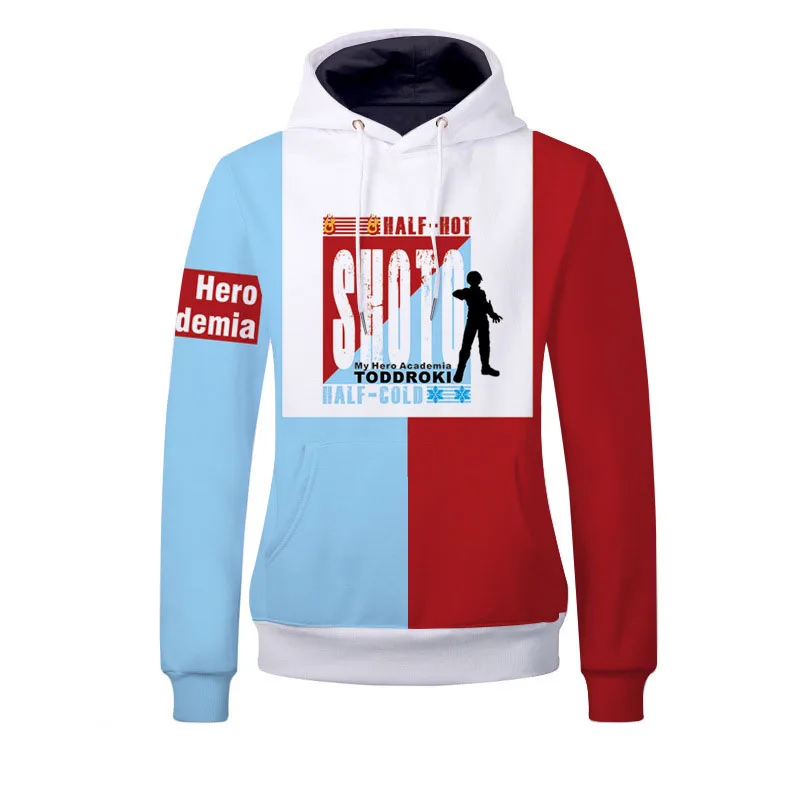 Fans Wear 2019 Men Hoodies My Hero Academia Sweatshirt Anime No Hero Academia Hoodie 3d Printed Hoodie for Fans Cosplay