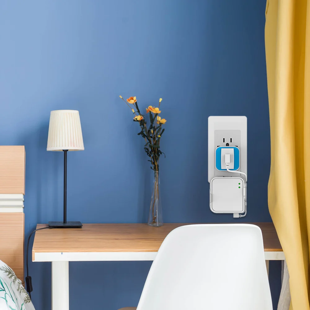 

Outlet Wall Mount Outlets with Custom Short Cable for Blink XT Blink XT2 Sync Module NK-Shopping