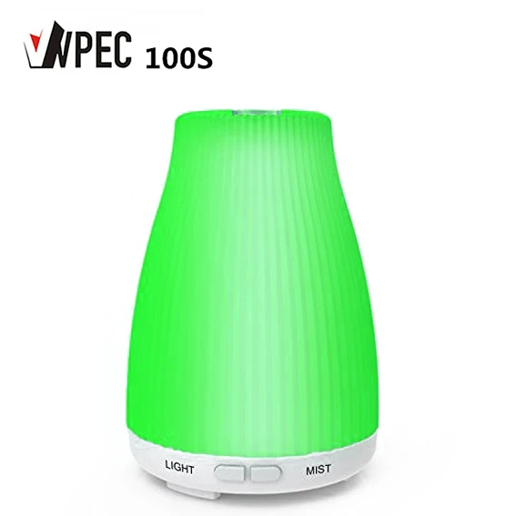 

VVPEC Electric Essential Oil Diffuser Air Humidifier Aromatherapy Diffuser Mist Maker With Color Changing Light For Bedroom