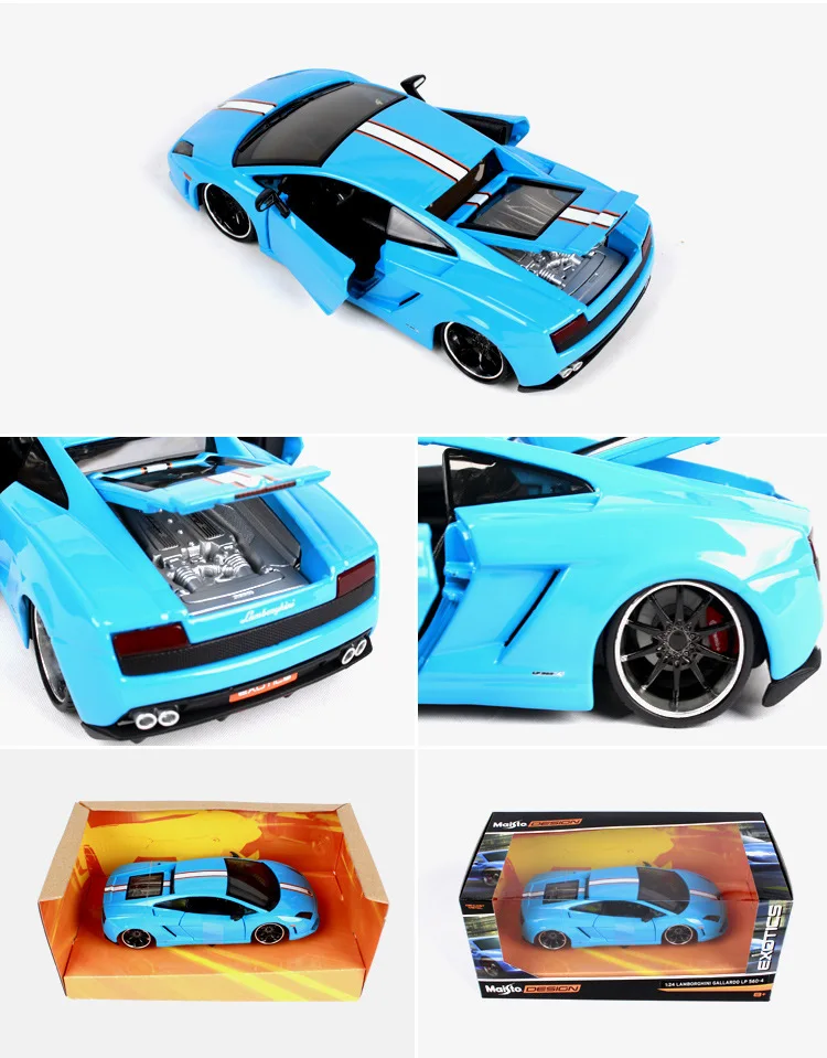 Maisto 1:24 Lamborghini Модель высокая имитация литья металла детская игрушка бойфренд подарок моделирование сплава Модель автомобиля