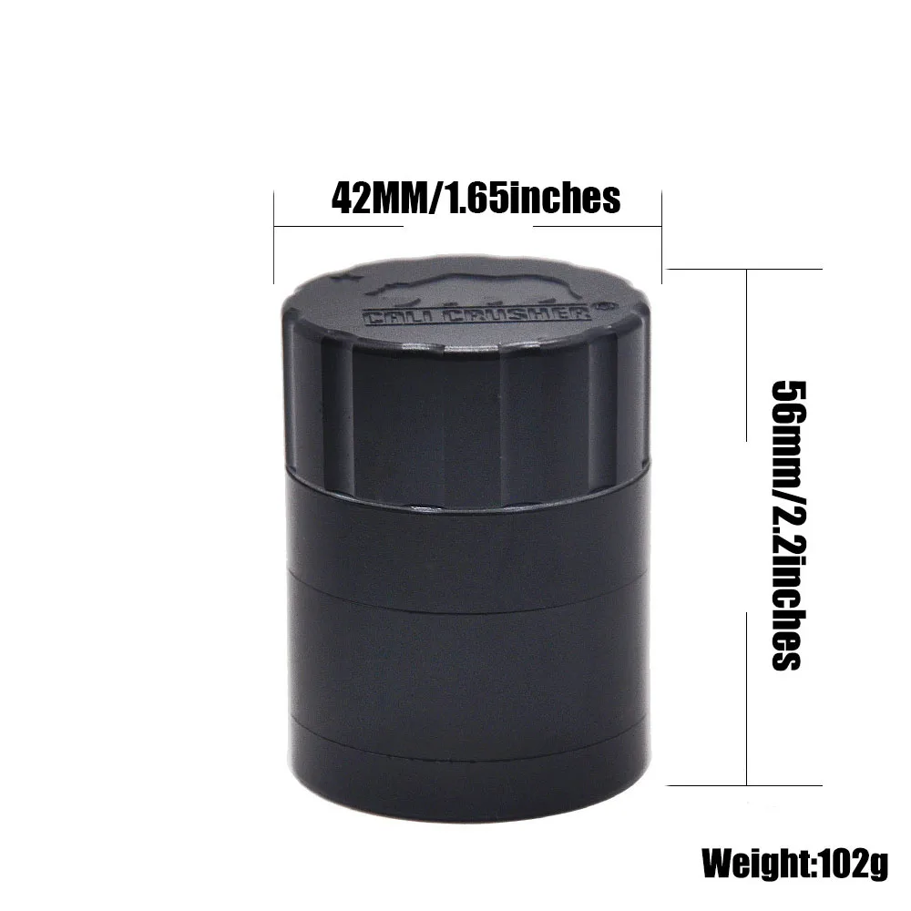 Cali Crusher 2 0 Алюминиевый Точильщик для табака Карманный 1 65 дюймов 4 шт острые