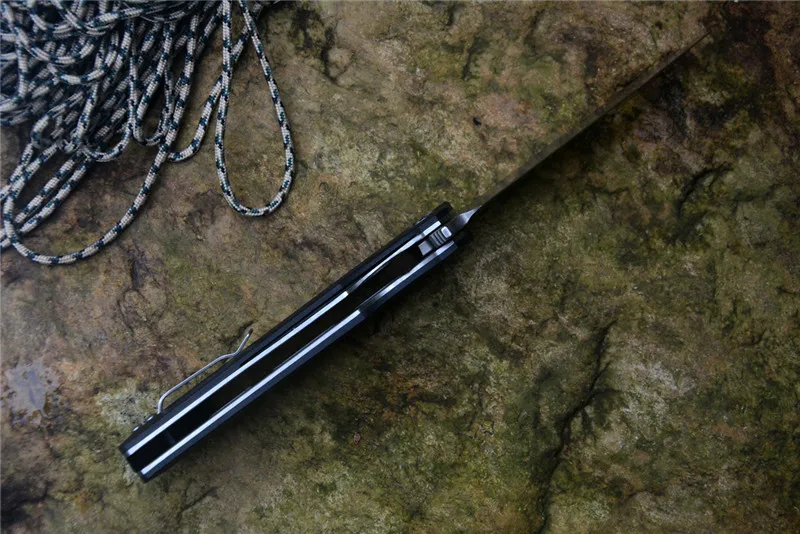 CH3507 G10 ручка складной нож D2 лезвие шарикоподшипник шайба Флиппер карманный нож с зажимом