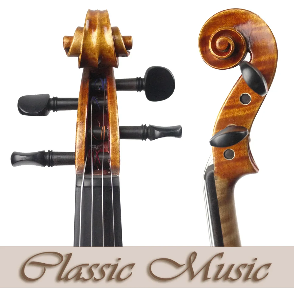 Мощный звук античный стиль лака No1284.Stradivarius 1715 Cremonese копия мастер скрипки