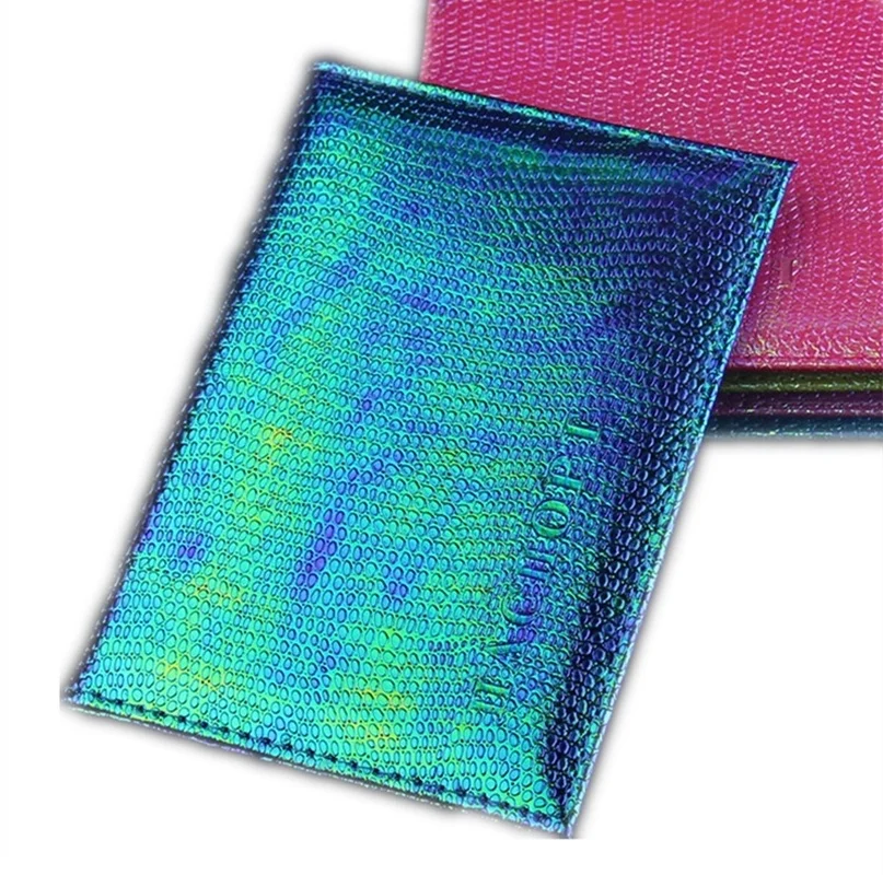 

Lizard Passport Protector Wallet Holder Business Card Passport Cover Travel Men Women Wallets Soft Credit Card Cover Holder