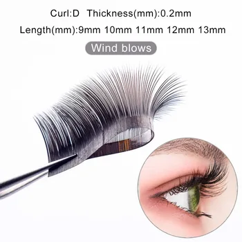 

wind blows flowering single dense row individual mink eyelashes soft natural false eyelashes lashes extension make up