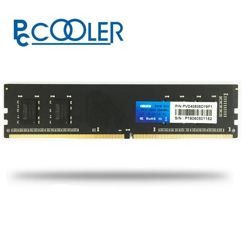Günstig Pccooler 4 GB 8 GB 16 gb PC Speicher RAM Memoria Modul Computer Desktop DDR4 PC4 4G 8g 16g 2400 Mhz 2666 Mhz DIMM 2400 2666 MHZ