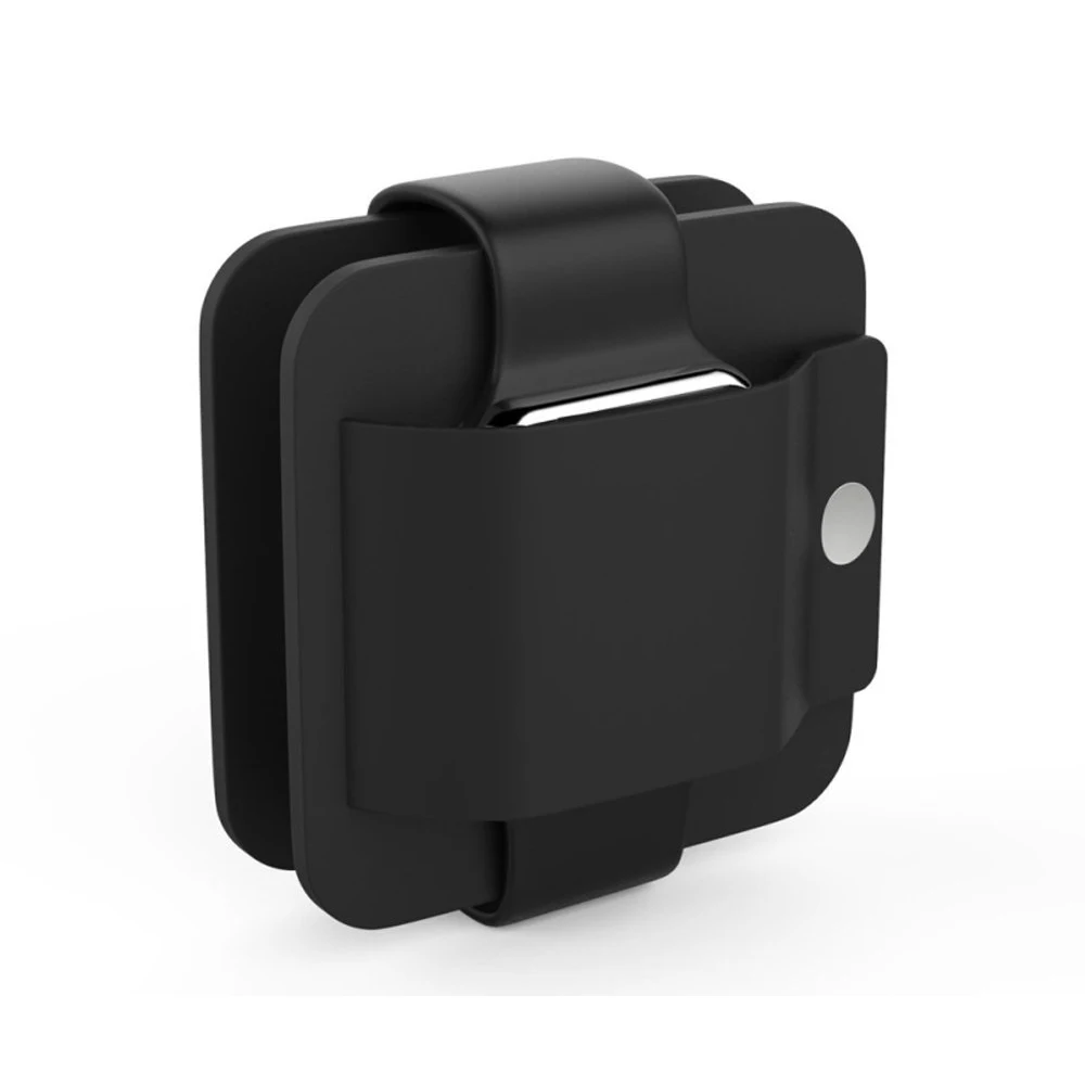 

For Apple Watch Charging Wallet Case, Soft Silicone Watch Charger Holder Protective Storage Travel Case for Series 1 2 38/42MM