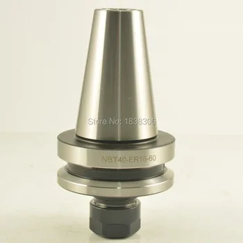 

1pcs BT40 without keyway G2.5 speed COLLET CHUCK TOOLHOLDER NBT40-ER16-60 L