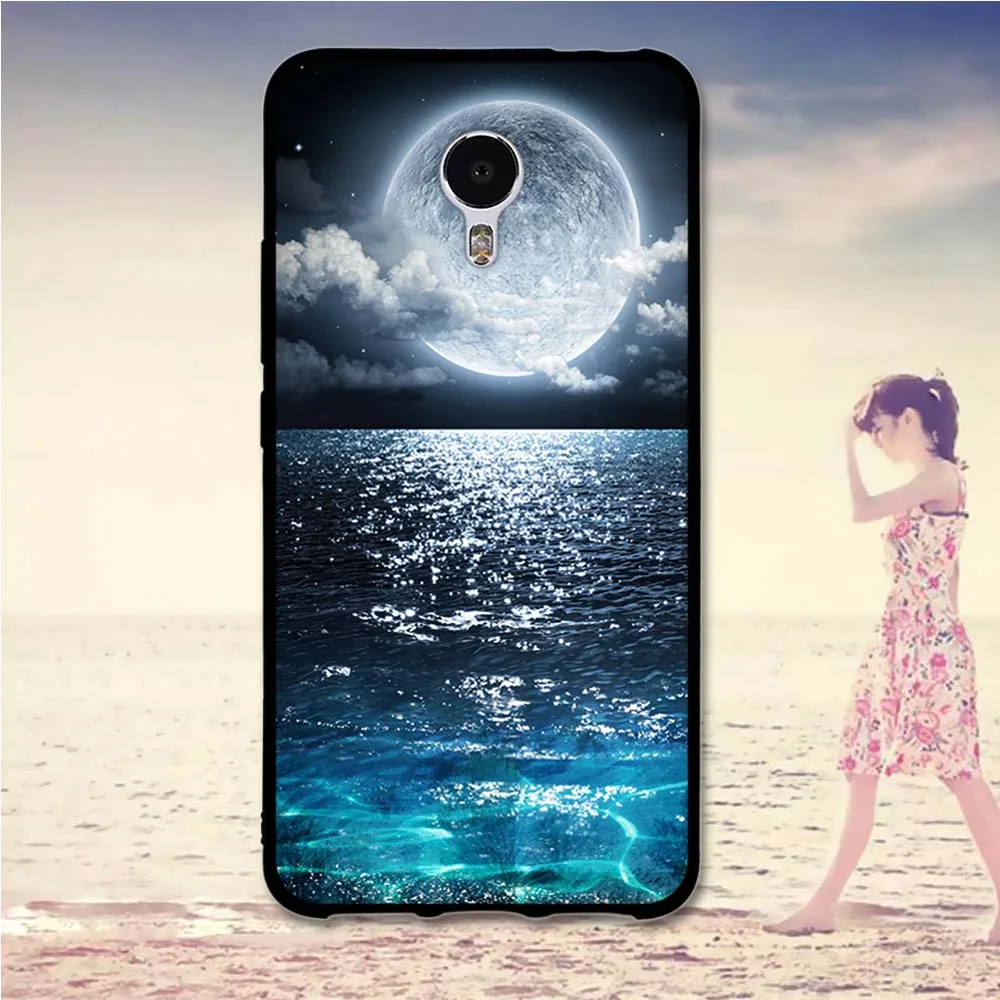 Luxury Case For Meizu M3 Note Blue Charm Note3 Protection Cover Soft TPU For Meizu M3 Note Blue Charm Note3 Shell Cute Design