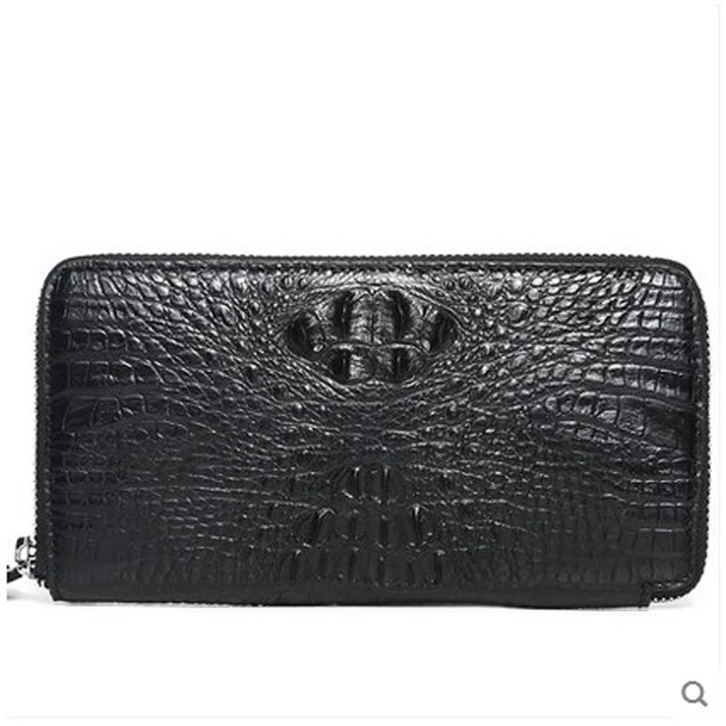 

VV Crocodile skin Luxury men wallet new men handbag leather hand bag man clutch bag