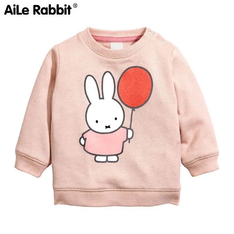 

wear autumn new children's long sleeved T-shirt thickened girl's T-shirt cartoon children's wear knitted sweater