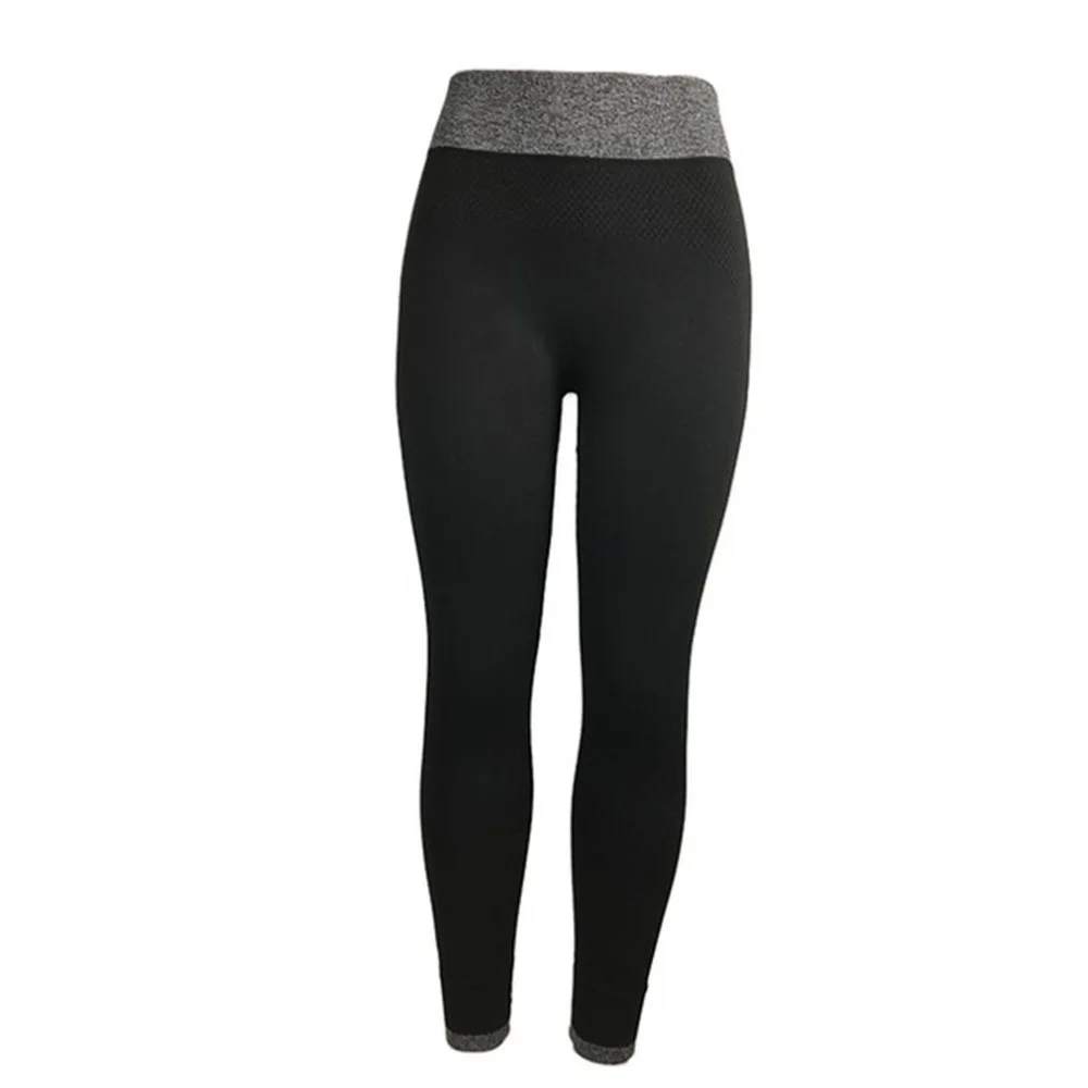 

Women Sports Pants High Elastic Fashion Patchwork Yoga Fitness Leggings Gym Wear Stretch Trousers Quick Dry Running Pants