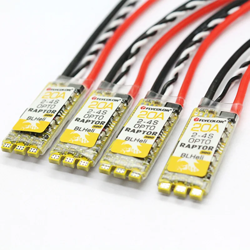 

Flycolor W-FW030004-B1B1-01 20A OPTO Speed Controller for 250 300 RC Quadcopter