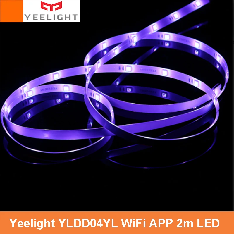 

Yeelight YLDD04YL Wireless WiFi APP 2m LED Strip Light For Decoration 220V Smart LED EU Plug