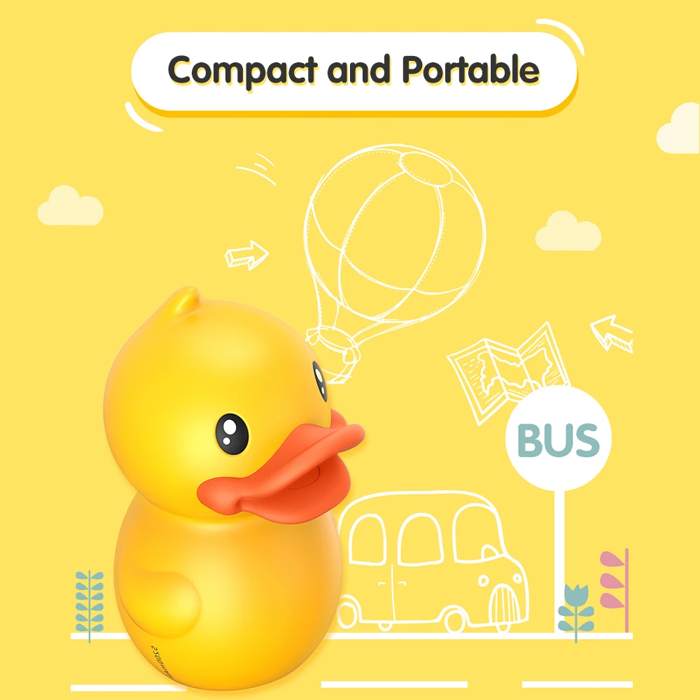 B. Duck 5200 мАч, портативное зарядное устройство для телефона, зарядка для iPhone, Android, внешний аккумулятор, высокая емкость