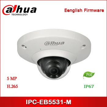 

Dahua IP Camera 5MP IPC-EB5531-M 1.4mm fixed lens Panaromic Network Fisheye Camera Support PoE Security Camera