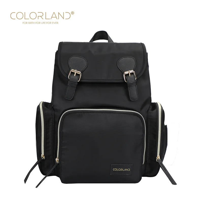 

COLORLAND Baby Diaper Backpack Bag Mom Stroller Nappy Changing Mommy Maternity Mother Organizer Wet Travel Bags Care