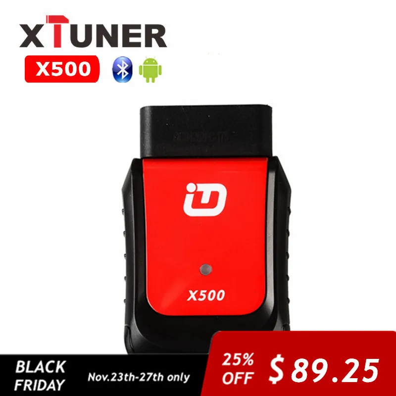 

XTUNER X500 Bluetooth Special Function Diagnostic Tool works with Andriod Phone/Pad