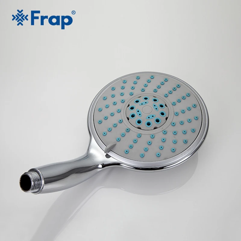 

Frap New Third Gear Adjustment Big Round Hand Hold Rain Spray Bathroom Accessories chuveiro do banheiro Water saving round F29
