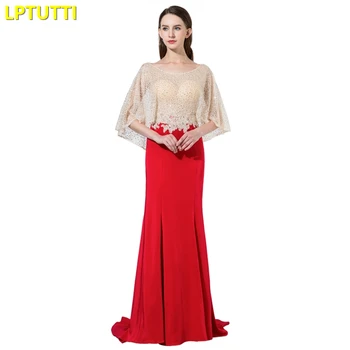 

LPTUTTI Crystal Embroidery New For Women Elegant Date Ceremony Party Prom Gown Formal Gala Events Luxury Long Evening Dresses